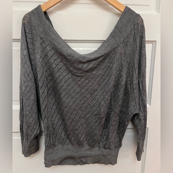 Mango off the shoulder sweater top - Picture 4 of 5
